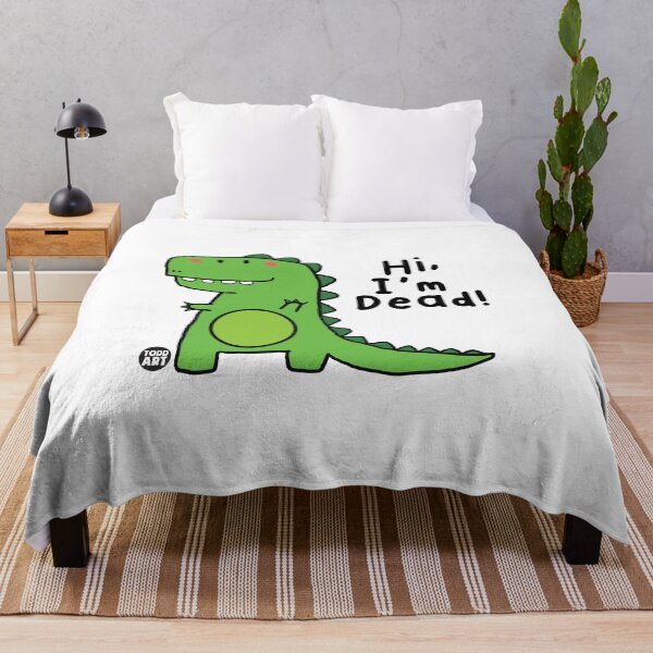 Item preview, HI IM DEAD DINOSAUR designed and sold by TODD GOLDMAN.