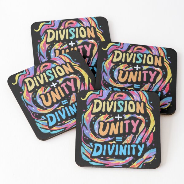 Item preview, Division + Unity = Divinity Interdimensional Design designed and sold by FocusedPatterns.