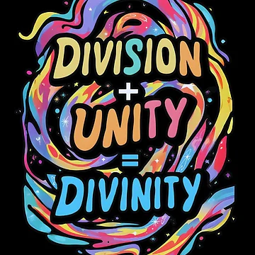 Artwork thumbnail, Division + Unity = Divinity Interdimensional Design by FocusedPatterns