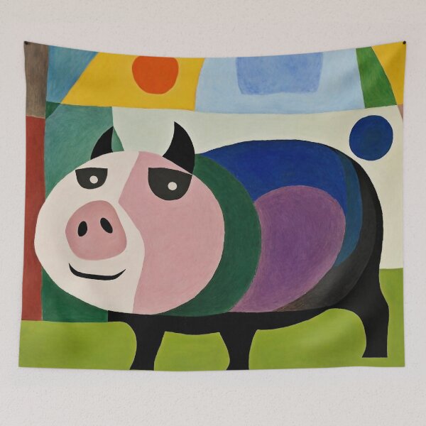 Item preview, Happy Pig designed and sold by tonymagnerart.