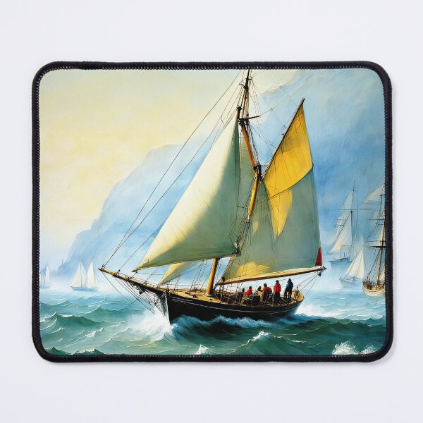 Item preview, Mist, Sailboat, Whaler designed and sold by filusattila.