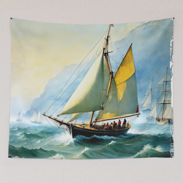 Item preview, Mist, Sailboat, Whaler designed and sold by filusattila.