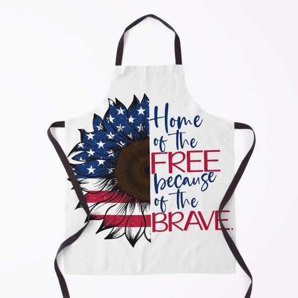 Item preview, AMERICAN FLAG SUNFLOWER with quote HOME OF THE FREE designed and sold by svgbyartchili.