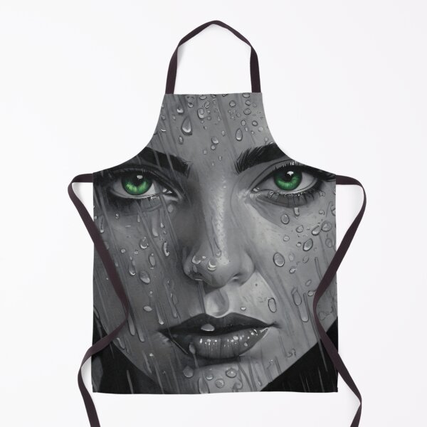Item preview, Woman's Face in Rain designed and sold by EmblemThreads.