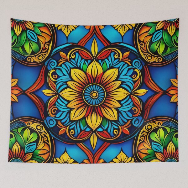 Item preview, Abstract Indian Mandala Pattern designed and sold by TheArtOfPat.