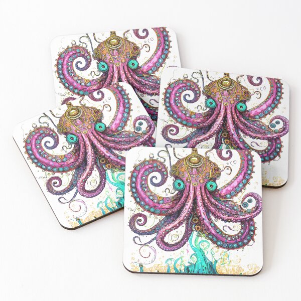 Item preview, Psychedelic Octopus Odyssey designed and sold by drawbey.
