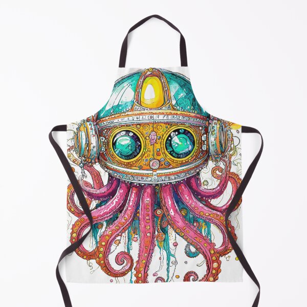 Artikelvorschau, Psychedelische Oktopus-Odyssee entworfen und verkauft von drawbey.