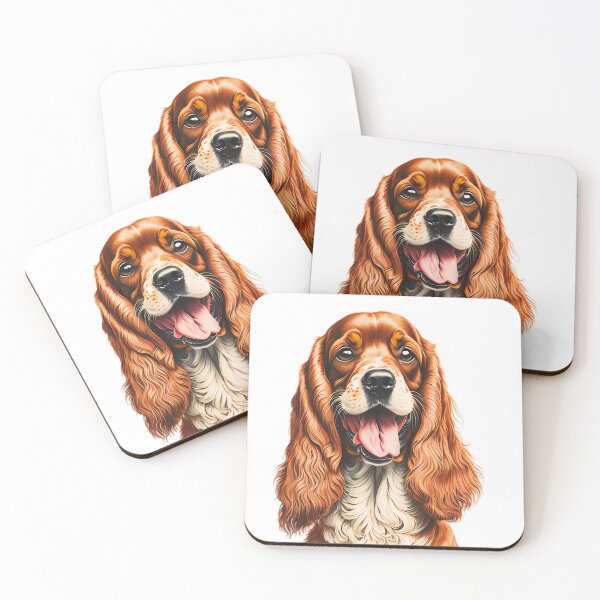 Item preview, English Cocker Spaniel Portrait designed and sold by TheAnimalZ00.