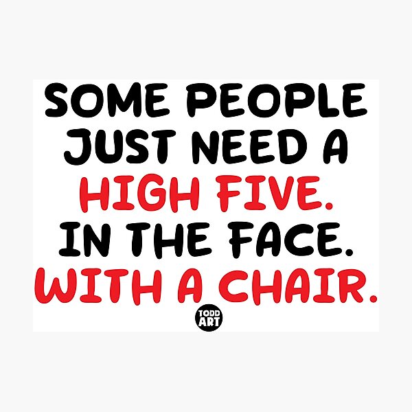 Item preview, HIGH FIVE FACE CHAIR designed and sold by TODD GOLDMAN.