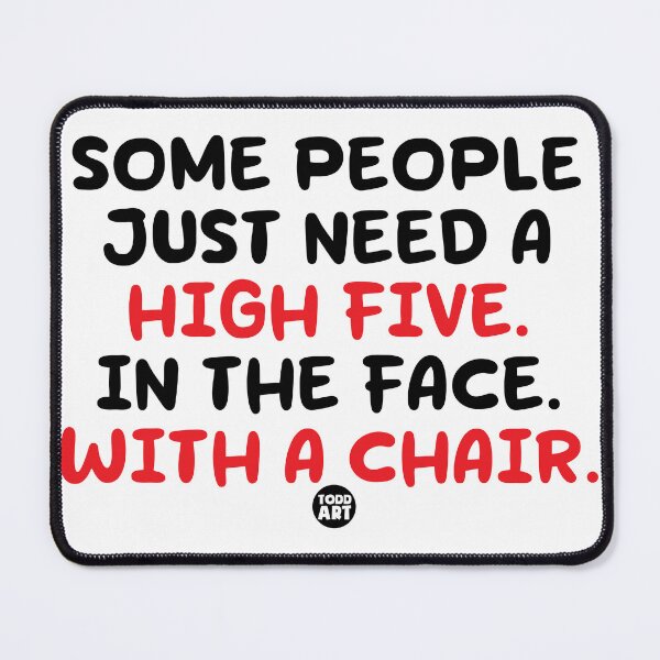 Item preview, HIGH FIVE FACE CHAIR designed and sold by TODD GOLDMAN.