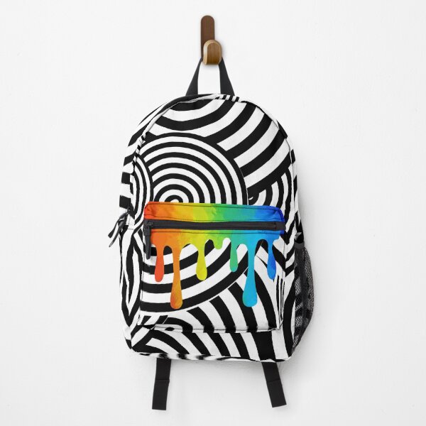 Item preview, Slime backpack rainbow designed and sold by ArcaneAdalain.