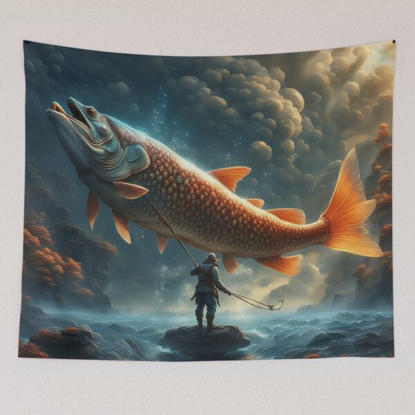 Item preview, Great Fisherman designed and sold by BeeTheArtCo.