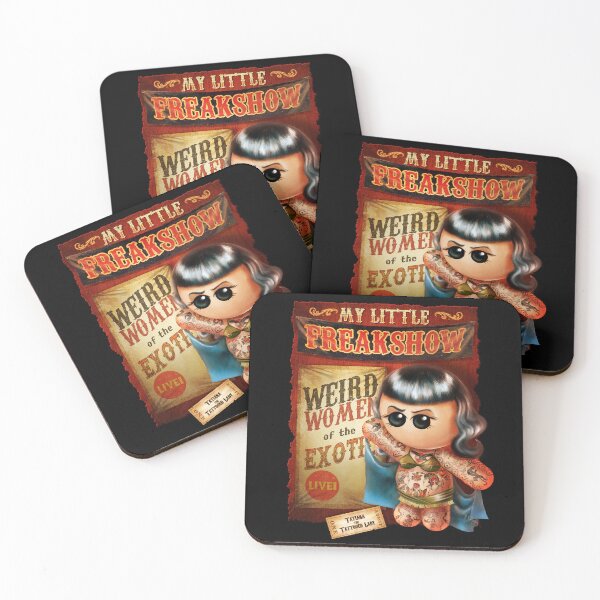 Item preview, MY LITTLE FREAKSHOW "The TATTOOED LADY" Pooterbelly designed and sold by Pat McNeely.