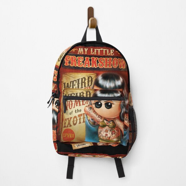 Item preview, MY LITTLE FREAKSHOW "The TATTOOED LADY" Pooterbelly designed and sold by Pat McNeely.