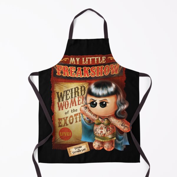 Item preview, MY LITTLE FREAKSHOW "The TATTOOED LADY" Pooterbelly designed and sold by Pat McNeely.