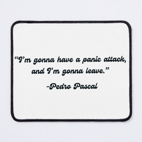 Item preview, Pedro Pascal SAG Awards Panic Attack Sticker designed and sold by pascaldiaz.