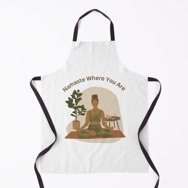 Item preview, Namaste Where You Are: Home Yoga Vibes designed and sold by LyricsWear.