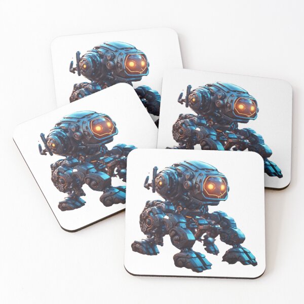 Item preview, Friendly Robot designed and sold by BeeTheArtCo.