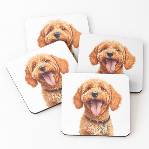 Item preview, Goldendoodle Portrait designed and sold by TheAnimalZ00.