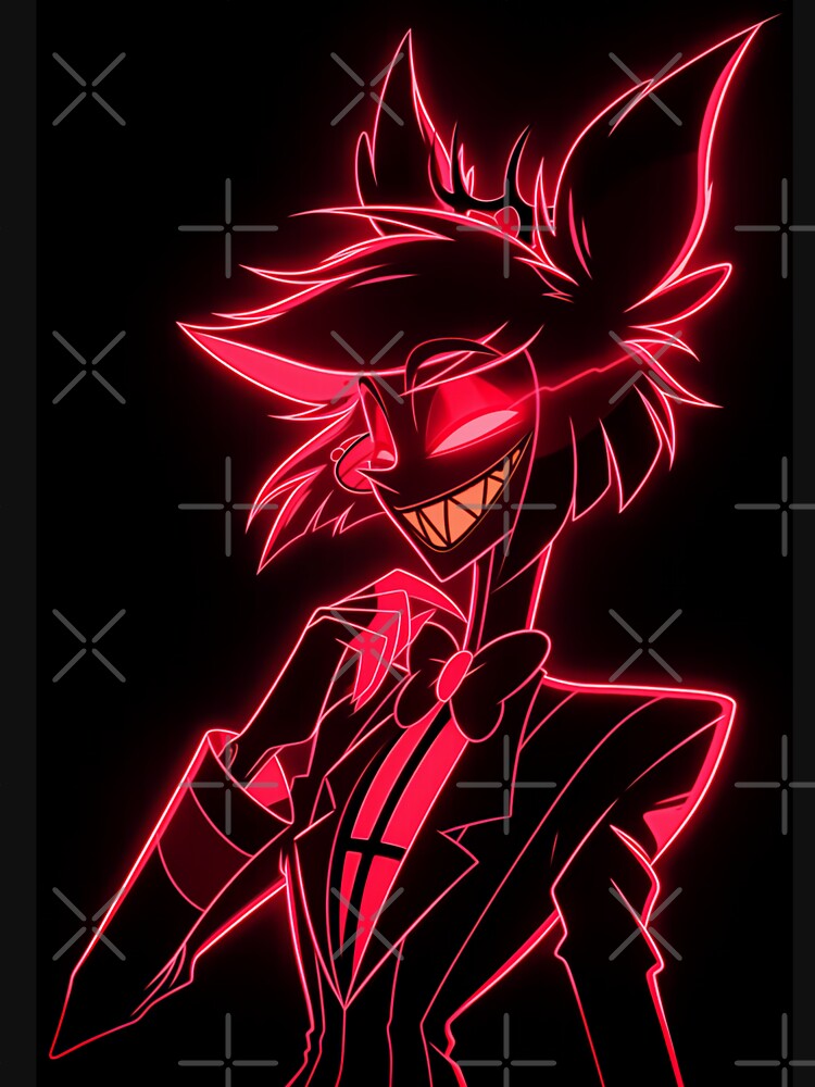 Neon Alastor Zipped Hoodie for Sale by SchellStation Redbubble