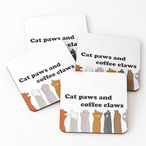 Item preview, Cat paws for coffee lovers designed and sold by itsinnav.