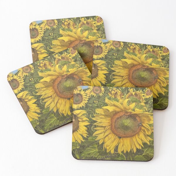 Item preview, Sunflower Field in the Morning designed and sold by DoroStac.