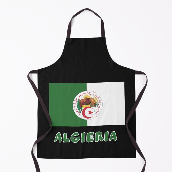 Item preview, ALGERIA FLAG MAP designed and sold by AnimalsDH305.