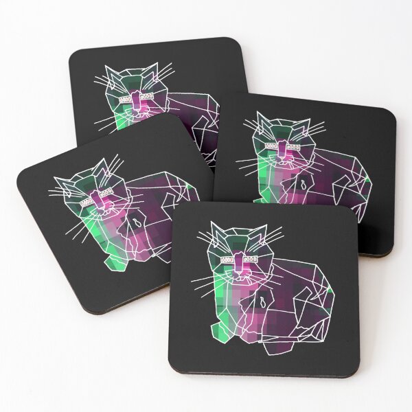 Item preview, The Amazing Technicolor Robo Cat designed and sold by Michael Stewart.
