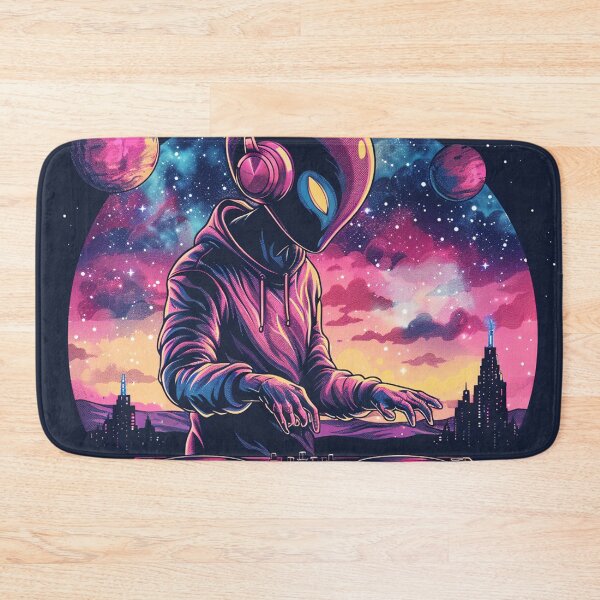 Item preview, Cosmic DJ Spinning Galactic Beats designed and sold by dungeonwarriors.