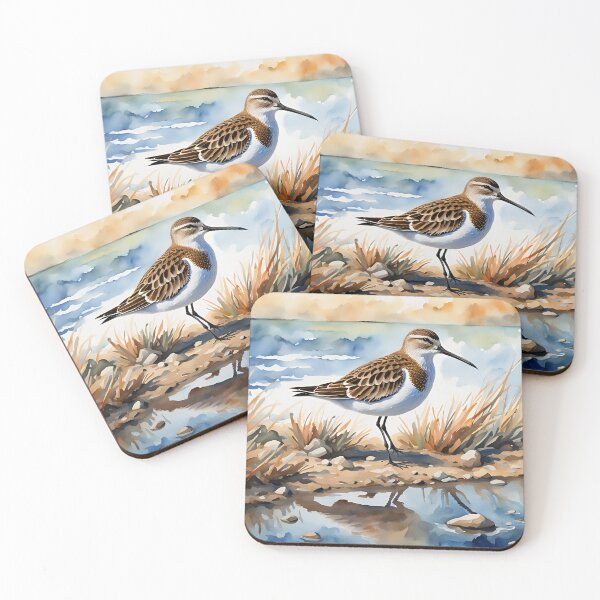 Item preview, Dunlin (Calidris alpina) - British Bird Life designed and sold by Country-Artist.
