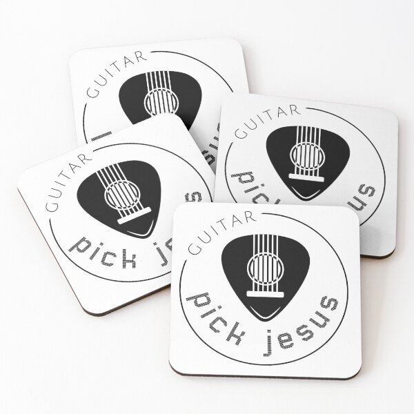 Item preview, Jesus Guitarist - Pick Jesus - Church Worship Team/ Church Band designed and sold by Share-Blessings.