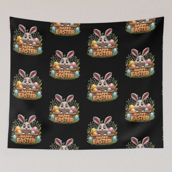 Item preview, Easter Bunny Eggs Happy Easter designed and sold by Marcin Kulka.