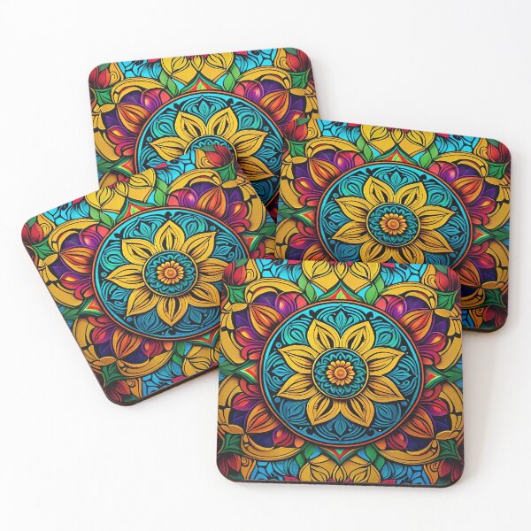 Item preview, Abstract Indian Mandala Pattern designed and sold by TheArtOfPat.
