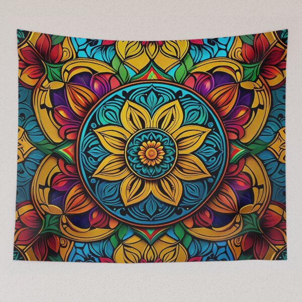 Item preview, Abstract Indian Mandala Pattern designed and sold by TheArtOfPat.