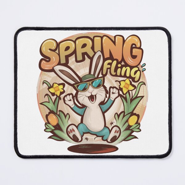 Item preview, Spring Fling Bunny designed and sold by Krieghorn.