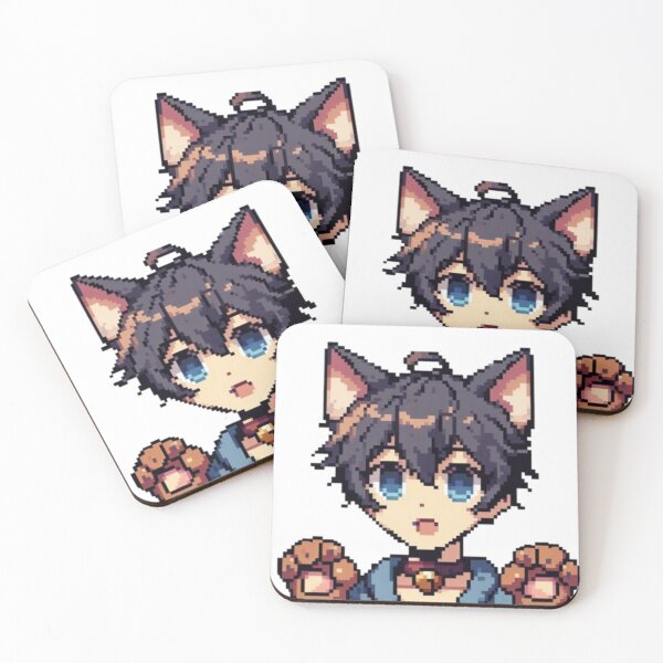 Item preview, Cute Cat Boy designed and sold by DakaPixelArt.