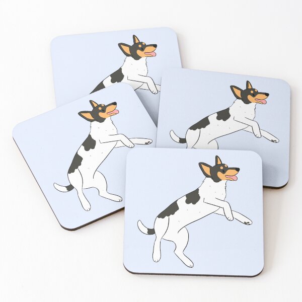 Item preview, Toy fox terrier jumping  designed and sold by Yaragold.