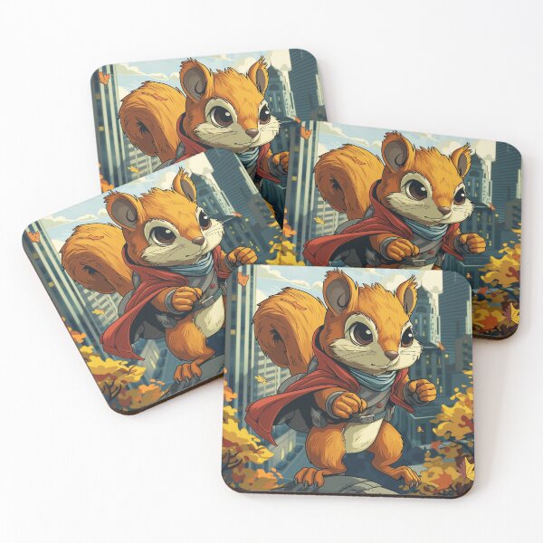 Item preview, Autumn Guardian Squirrel on Watch designed and sold by dungeonwarriors.