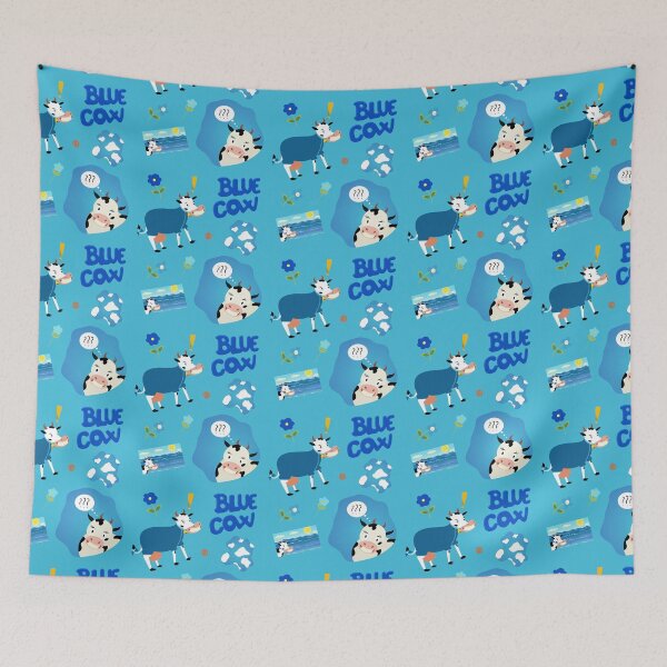 Item preview, BLUE COW, Blue cow story, PIF PAF PUF designed and sold by MAKEtoFIT.