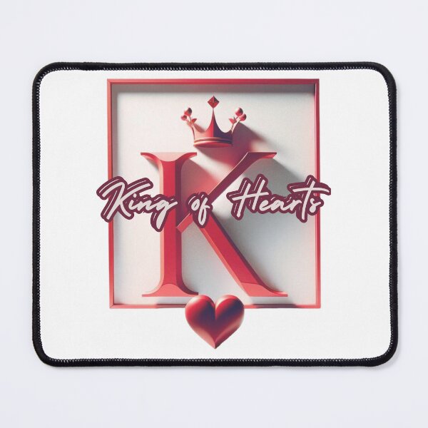 Item preview, King of Hearts Playing Cards Red Crown Heart designed and sold by kylmllr101684.