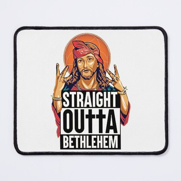 Item preview, Straight Outta Bethlehem; Jesus Christus; designed and sold by StickerApe.