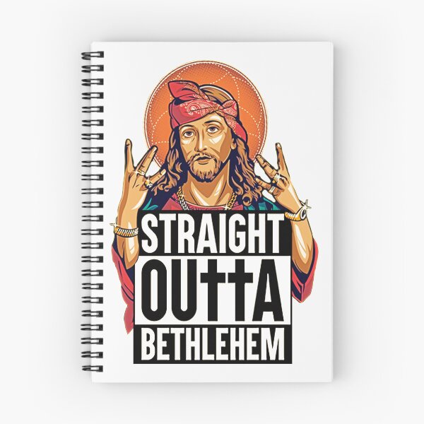 Item preview, Straight Outta Bethlehem; Jesus Christus; designed and sold by StickerApe.