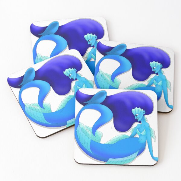 Item preview, Deep blue sea mermaid designed and sold by Rosanna Robinson.
