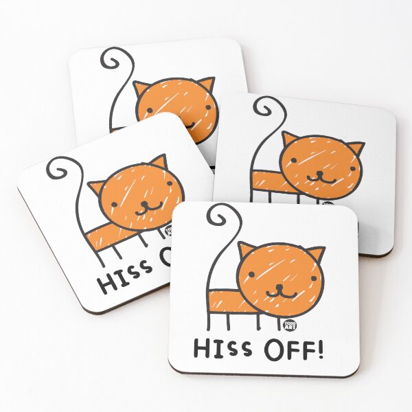 Item preview, HISS OFF CAT designed and sold by TODD GOLDMAN.