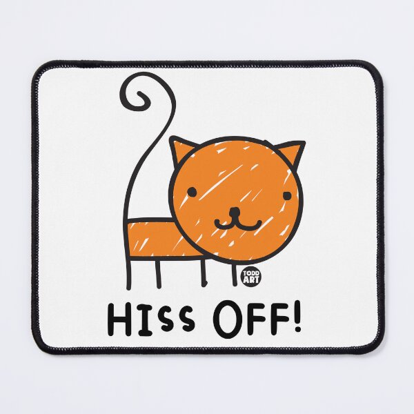 Item preview, HISS OFF CAT designed and sold by TODD GOLDMAN.