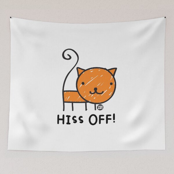 Item preview, HISS OFF CAT designed and sold by TODD GOLDMAN.