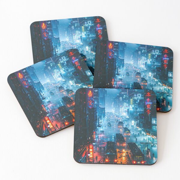 Item preview, shibuya at night designed and sold by zar4fussion.