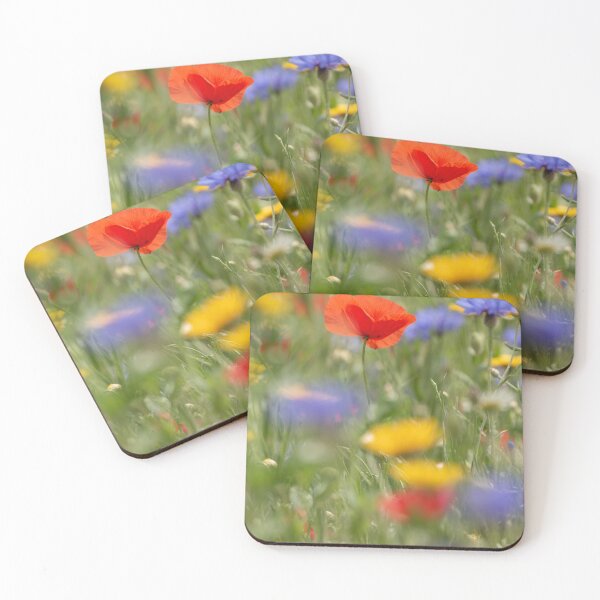 Item preview, Digital photograph of Poppies and wild flowers  designed and sold by SimonJohnson1.