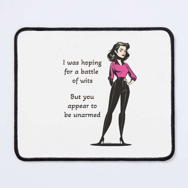 Item preview, She's a Sharp Wit, Come prepared! designed and sold by Cleverist1.