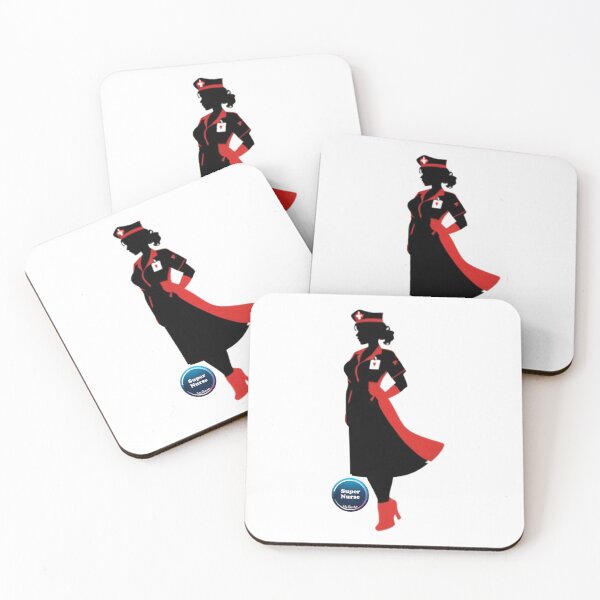 Item preview, Super Nurse in Red Dress and Heels designed and sold by JohnChocolate.